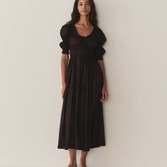 Doen Black Maxi Dress - Picture 1 of 9